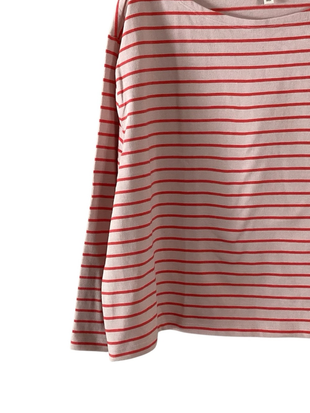 Lucky Brand Striped Cotton Scoop Crewneck Top XXL NWT - Picture 4 of 12